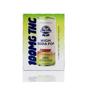 Pabst (PBR) - Pabst - Drink - High Soda - Cherry Limeade 4Pk - 25mg