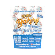 Retro Bakery Retro Wheels Blue Raspberry