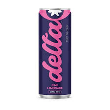 Delta Beverages - Delta Beverages 20 mg Sparkling THC Drink Passion Fruit Main Image