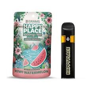 Happy Place - Happy Place - Disposable - Kiwi Watermelon - 2G