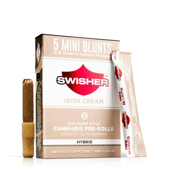 Swisher - Irish Cream (0.5g x 5pk Infused Mini Blunts) Main Image