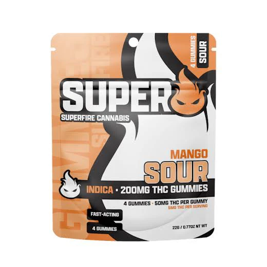 SUPERFIRE - Sour Mango 200mg Adult-Use Main Image