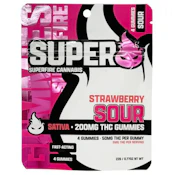 Sour Strawberry 200mg Adult-Use