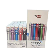 Battery | Yocan Stix 350 mAh | 510 Thread | Asst Colors