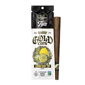[Claybourne Co.] Live Resin Infused Gold Cuts Blunt - 1.5g - Lemon Drop Top (S)