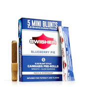 Blueberry Pie (0.5g x 5pk Infused Mini Blunts)