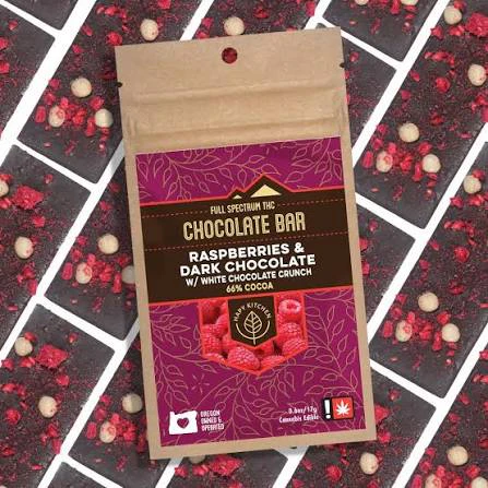 Hapy Kitchen - HK | Raspberries | 100mg Chocolate Bar Main Image