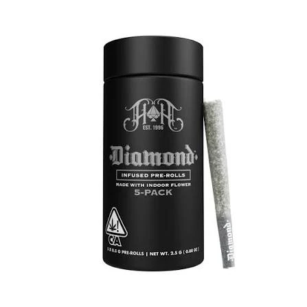 Heavy Hitters - [Heavy Hitters] Infused Pre-roll 5 Pack - 2.5g - Egg Roll (I) Main Image