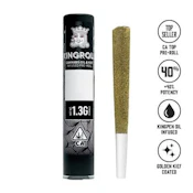 [Kingroll] Infused Preroll - 1.3g - Wedding Cake x Blackberry Kush (I)