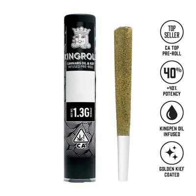 Kingroll - [Kingroll] Infused Preroll - 1.3g - Wedding Cake x Blackberry Kush (I) Main Image