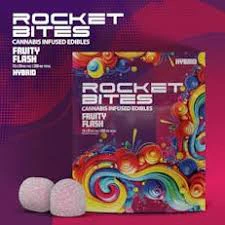Rocket Bites - Rocket Bites - Fruity Flash 200mg Main Image