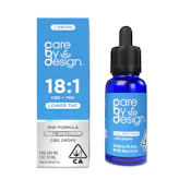 [CARE BY DESIGN] CBD TINCTURE - 18:1 - 15ML