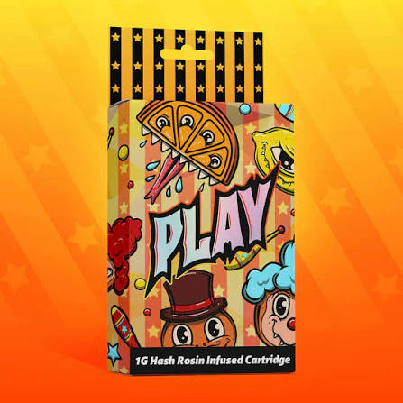 Play Michigan - Banana Runtz (1g Hash Rosin Infused 510 Cart) Main Image