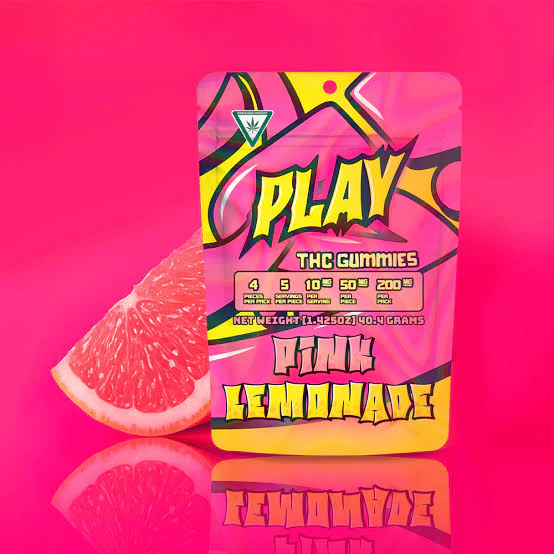 Play Michigan - Pink Lemonade (200mg 4x50 Gummies) Main Image