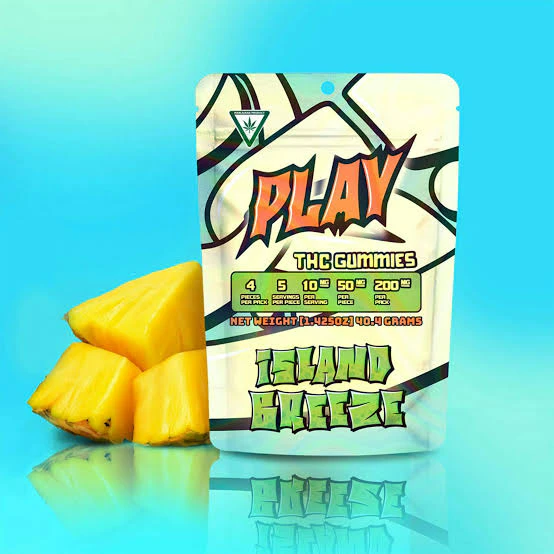 Play Michigan - Island Breeze (200mg 4x50 Gummies) Main Image