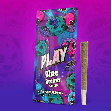 Play Michigan - Blue Dream (1.2g Infused Pre-Roll) Main Image