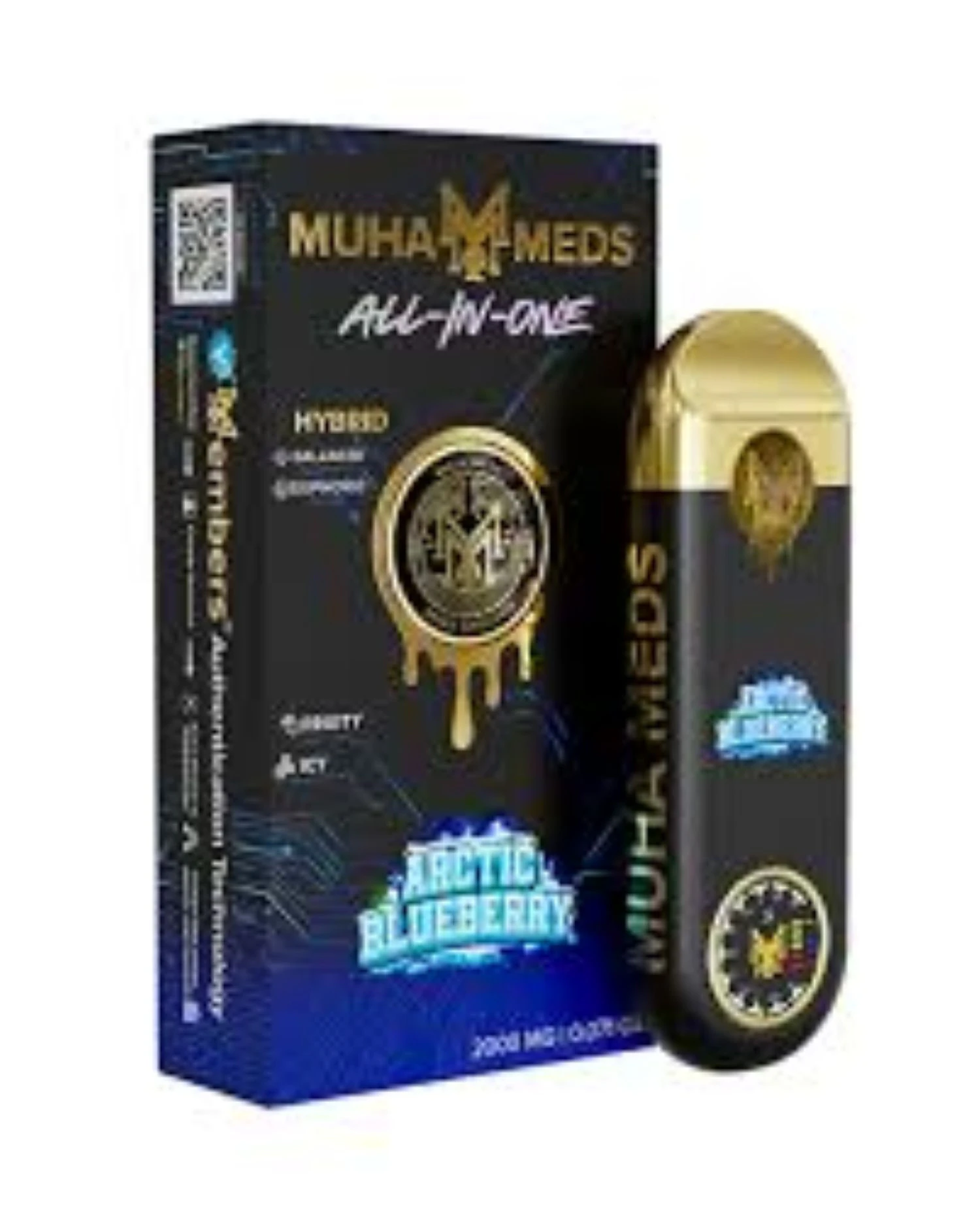 Muha Meds - Artic Blueberry 2g Disposable Main Image