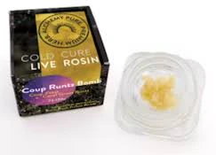 Alchemy Pure - Coup Runtz Bomb - 1g Live Rosin Main Image