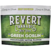 X| Revert | Green Goblin | Kief Infused Ground Flower | 14g