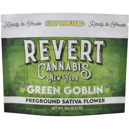 Revert - X| Revert | Green Goblin | Kief Infused Ground Flower | 14g Main Image