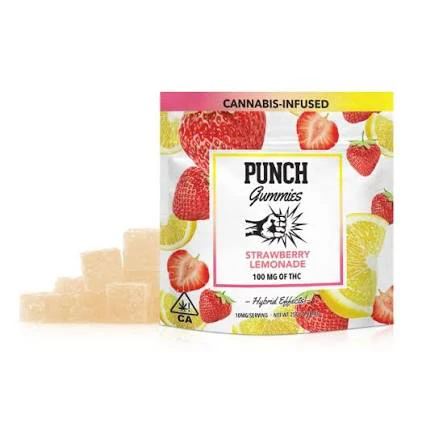 Punch Edibles & Extracts - Punch - Edibles - Strawberry Lemonade - 100mg Main Image