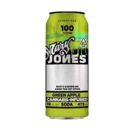 EMERALD CANNING - Mary Jones Green Apple Soda 100mg Main Image