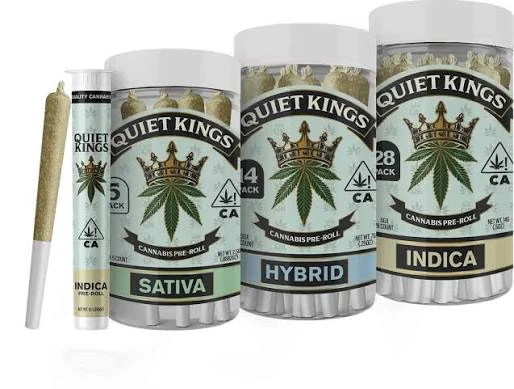 Quiet Kings - Quiet Kings - 28pk 0.5g PreRoll Pack - Grape Cream Cake Main Image