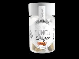 Punch - [Punch] Infused Preroll 5 Pack - 2.5g - Peach Rings (H) Main Image