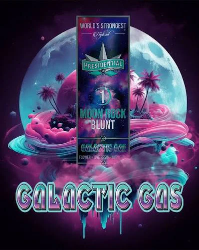 Presidential - Galactic Gas - 1g Moon Rock Preroll Main Image