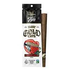 Claybourne Co. - [Claybourne Co.] Live Resin Infused Gold Cuts Blunt - 1.5g - Strawberry C.R.E.A.M (S) Main Image