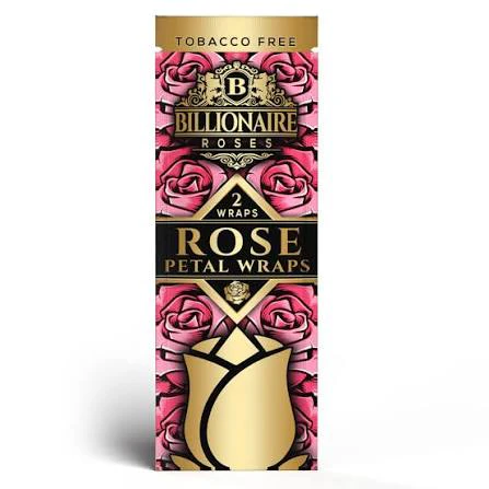 Snap Canna - Billionaire Hemp Wraps | 2 pack | Rose Petal Main Image