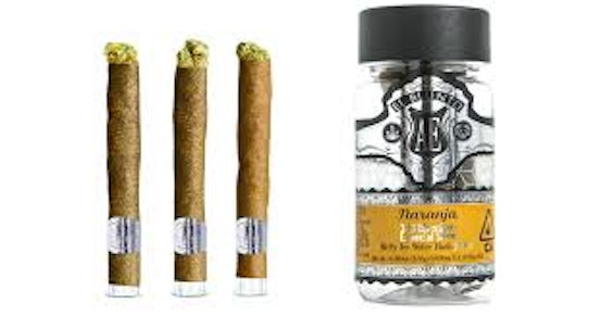 Next Day - Naranja Especial Silver Hash Bluntito 3pk Prerolls (2.55g)