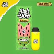 HIGH 90s - High 90s Live Resin All In One 1g Watermelon Sherbert Main Image