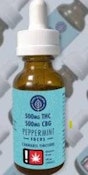 Hapy Kitchen - Tincture 500mg - 1-1 PEPPERMINT - THC CBG (Focus)