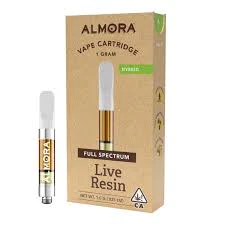 ALMORA FARMS - Almora Farm Live Resin Cart 1g Mexican Flan Main Image