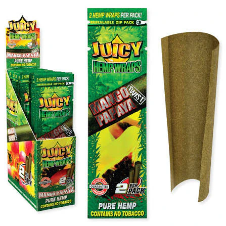 JUICY HEMP WRAPS - Juicy Hemp Wraps "Mango Papaya" Main Image