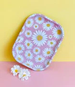 Faire Rolling Tray Flowers