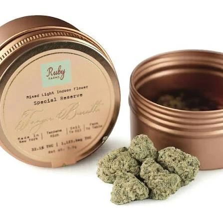 Ruby Farms - Ruby Farms Tangie Biscotti Exotic Flower 3.5g Main Image