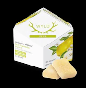 WYLD Pear Gummy 10ct 1:1 THC:CBG 100mg