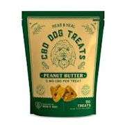Head & Heal CBD Dog Treats Peanut Butter 5mg CBD per Treat