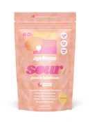 Ayrloom AU Sour Peach Hibiscus Gummy 10pk 10THC:10CBD:10CBG