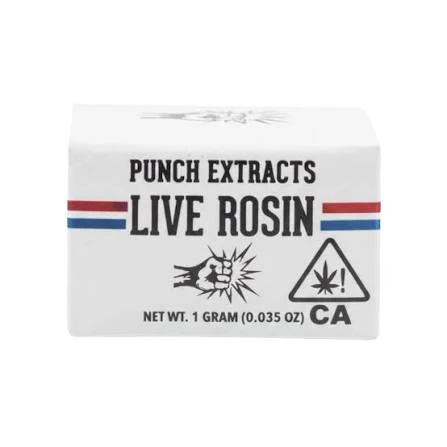 Punch Extracts - Punch Extracts T4 Live Rosin 1g Hawaiian Limonchello Main Image