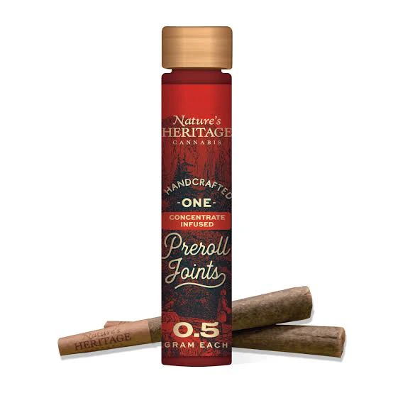 Nature's Heritage - Nature's Heritage | 2pk Infused Prerolls | Lamb's Bread | 1g Main Image