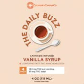 The Daily Buzz | 4pk Sauce | Vanilla Syrup | 50mg