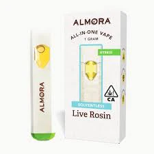ALMORA FARMS - Almora Farm Live Rosin All In One 1g Bubba Burst Main Image