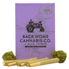 Back Home Cannabis Co. - Back Home Cannabis Northern Lights 6pk Prerolls Main Image