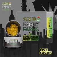 SOUR FAMILY FARMS - Sour Family Farms | Live Sugar | Sour Diesel | 1g Main Image