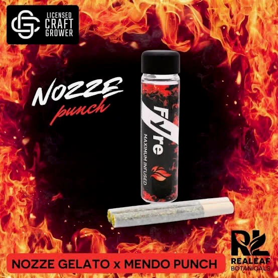 Fyre Brannd - Fyre | 2pk Preroll | Nozze Gelato | 1g Main Image