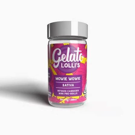 Gelato - Gelato Lolli Infused 5pk Prerolls 3g Mowie Wowie Main Image