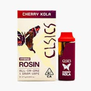 CLSICS Live Rosin All In One 1g Cherry Kola